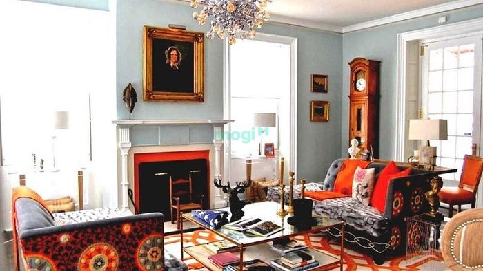 Phòng khách không bị hạn chế về màu sắc, mang đến sự tự do sáng tạo và linh hoạt trong việc thiết kế không gian