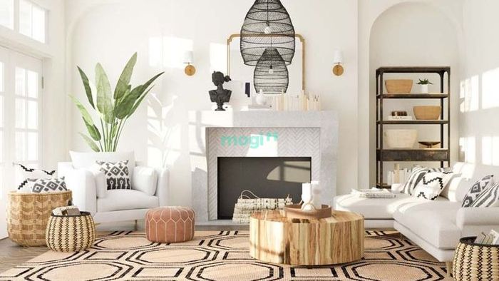 Để đạt được sự cân bằng trong thiết kế, việc lặp lại có chủ ý các yếu tố trang trí là một phương pháp đơn giản nhưng hiệu quả.