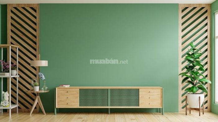 Gia chủ mệnh Mộc nên lựa chọn các tông màu xanh lá cho thiết kế nội thất.