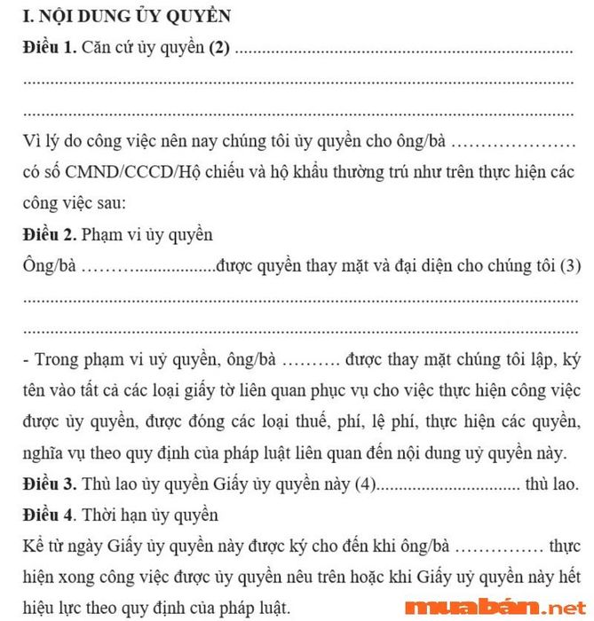 Ủy quyền là gì?