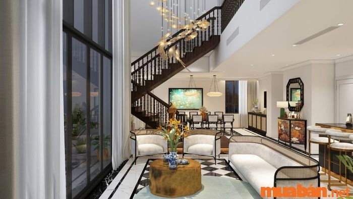 Duplex với thiết kế nội thất sang trọng và đẳng cấp