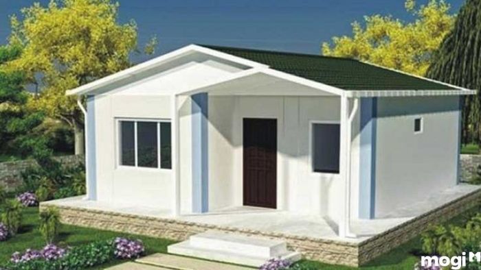 Nhà tiền chế với diện tích 100m2