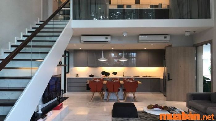 Diện tích căn hộ Duplex