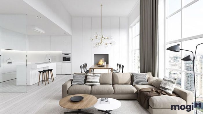 Thiết kế nội thất chung cư 80m2 theo phong cách hiện đại