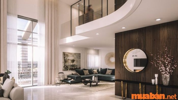 Ánh sáng tự nhiên tràn ngập căn hộ