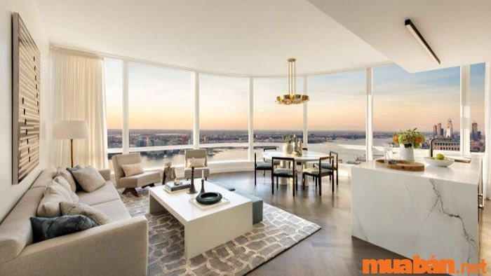 Duplex với tầm nhìn tuyệt đẹp ngắm hoàng hôn