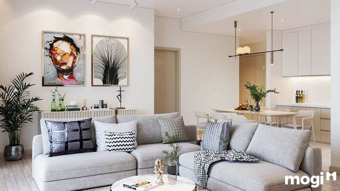 Mẫu thiết kế nội thất chung cư 80m2 gồm 3 phòng ngủ