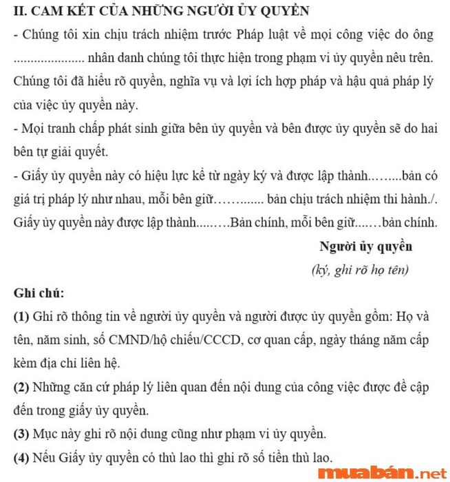 Ủy quyền là gì?