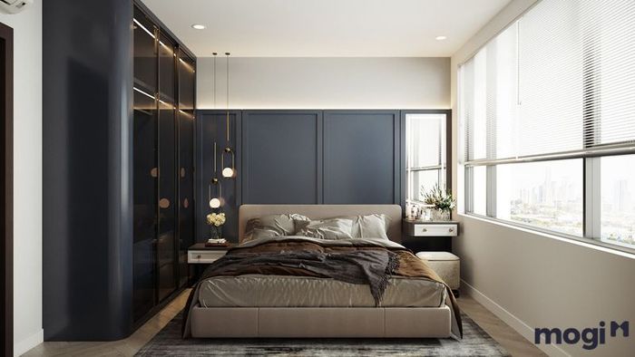 Mẫu thiết kế nội thất chung cư 80m2 hiện đại