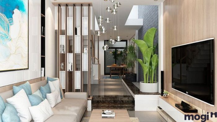 Mẫu Phòng Khách Nhà Ống 4M Đẹp Mắt