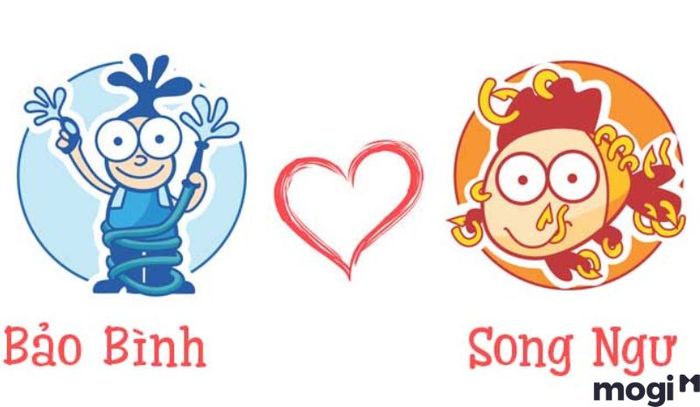 Cung lai giữa Bảo Bình và Song Ngư
