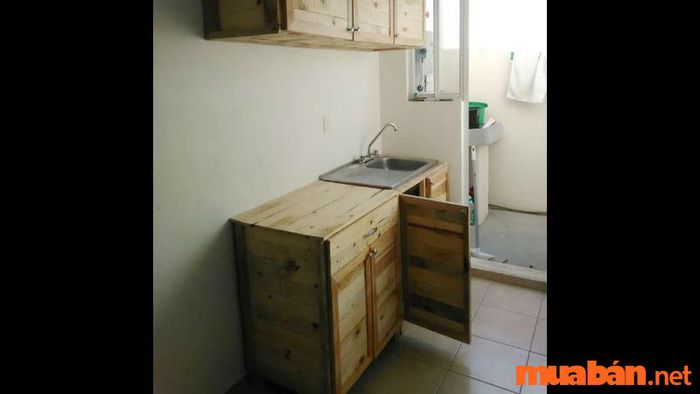 Tủ bếp mini cho phòng trọ