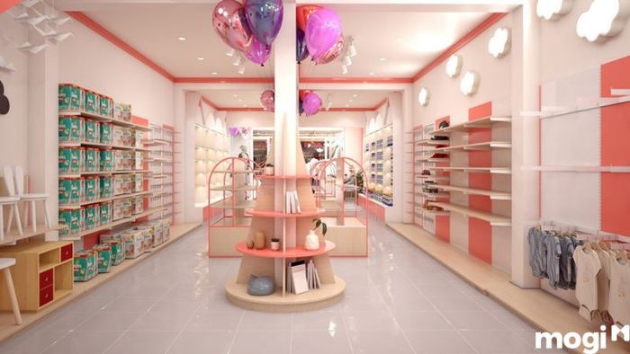 Đơn vị thi công shop mẹ và bé tại TP. Hồ Chí Minh