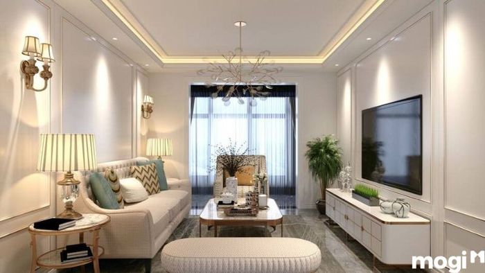 Hệ thống chiếu sáng thiết kế tinh tế và hiện đại