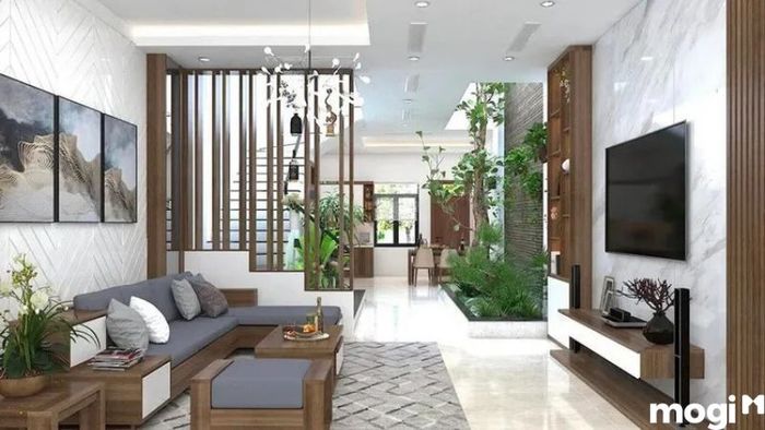 Mẫu Phòng Khách Nhà Ống 4M Sang Trọng Và Hiện Đại