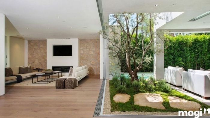 Mẫu Thiết Kế Phòng Khách Nhà Ống Gắn Liền Với Không Gian Sân Vườn