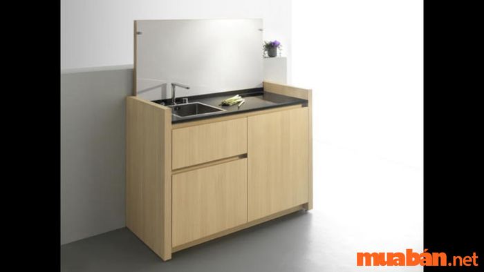 Tủ bếp mini cho phòng trọ