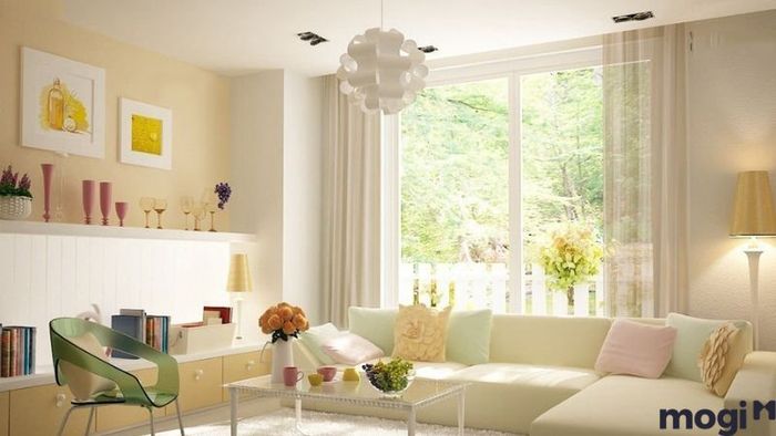 Mẫu Phòng Khách Nhà Ống Cấp 4 Đem Đến Cảm Giác Thoáng Đãng Và Sang Trọng