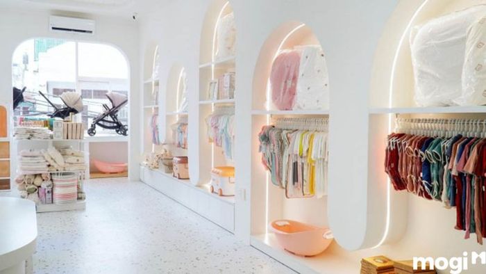 Danh sách các mẫu thiết kế shop mẹ và bé với phong cách đa dạng, đáp ứng nhu cầu của mọi khách hàng