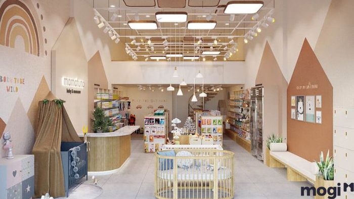 Tổng hợp các mẫu thiết kế shop mẹ và bé với nhiều phong cách đa dạng, từ hiện đại đến cổ điển