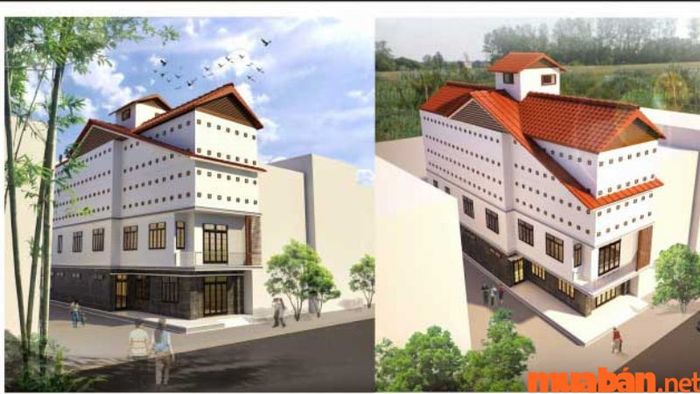 Mẫu thiết kế nhà nuôi yến với kích thước 5x20
