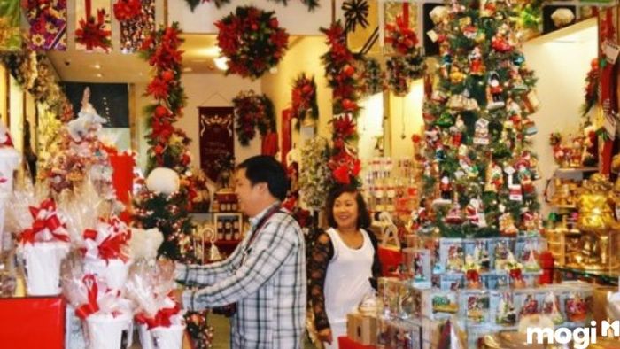 Trang trí Noel văn phòng