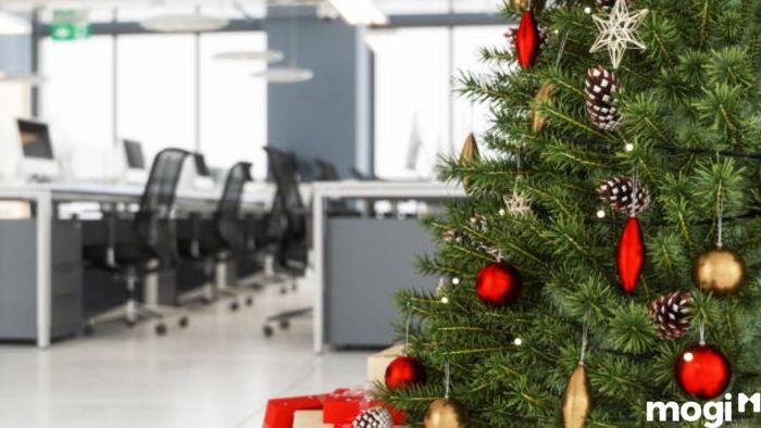 Trang trí Noel cho văn phòng