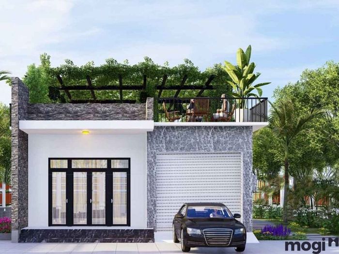 Thiết kế nhà 7m x 9m theo phong cách xanh gần gũi với thiên nhiên