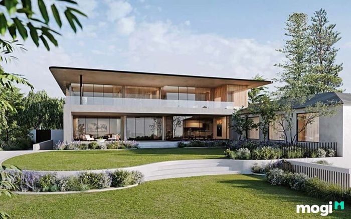 Mẫu thiết kế nhà ngang 7m dài 10m theo kiểu biệt thự, mang đến không gian sống đẳng cấp