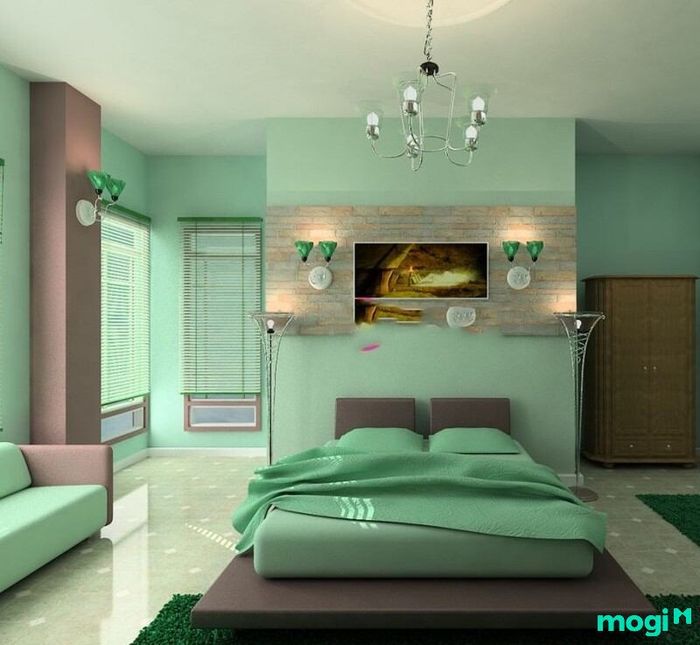 phối màu sơn nhà đẹp