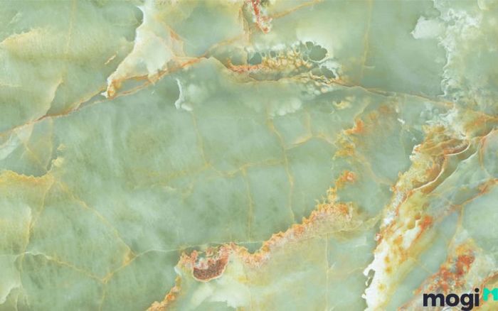 Đá Marble màu xanh Mint Green nổi bật với sắc xanh nhẹ nhàng và tươi sáng, mang đến vẻ đẹp tươi mới và thanh thoát cho không gian sống.