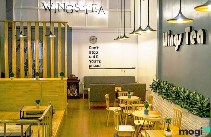 Thiết kế quán trà sữa với không gian nhỏ gọn nhưng vẫn đầy đủ tiện nghi