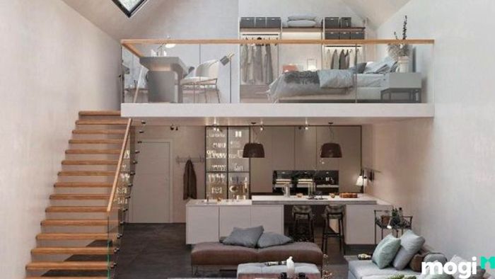 Chi phí xây dựng nhà gác lửng 3 phòng ngủ