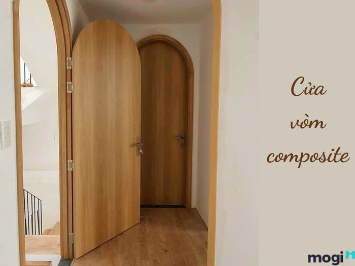 Mẫu cửa vòm đẹp làm từ nhựa composite