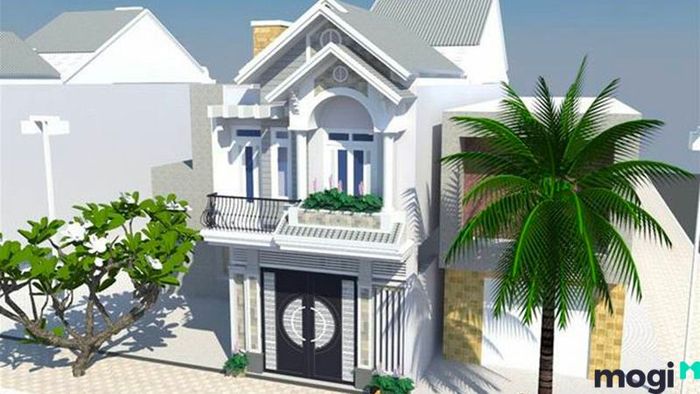 Mẫu nhà 2 tầng 5x20 đẹp - Mẫu 9