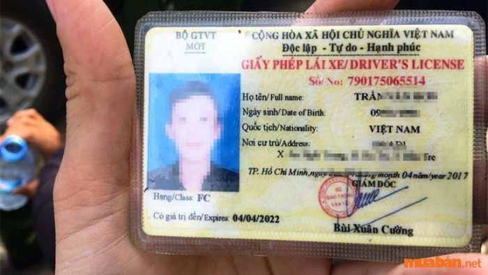 Bằng lái xe F có thời gian sử dụng trong bao lâu?