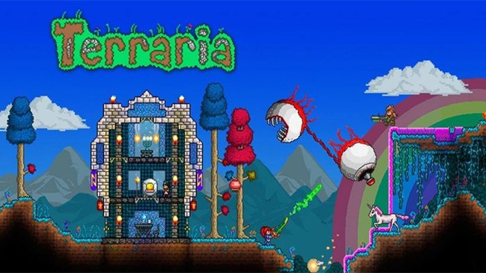 Khám phá thế giới tuyệt vời trong Terraria