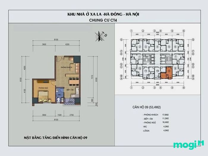 Căn hộ chung cư tại khu đô thị Xa La