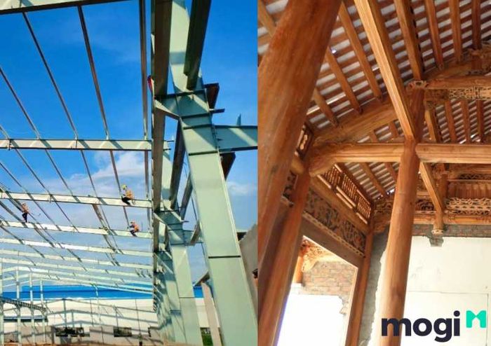 Xà gồ là gì? So sánh giữa xà gồ thép và xà gồ gỗ