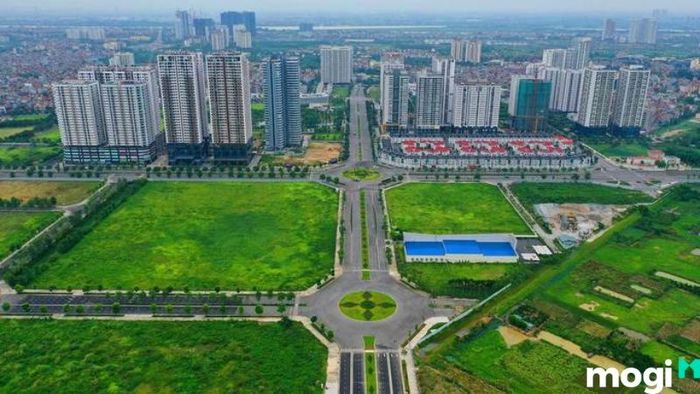 Đường giao thông vào khu Ngoại Giao Đoàn