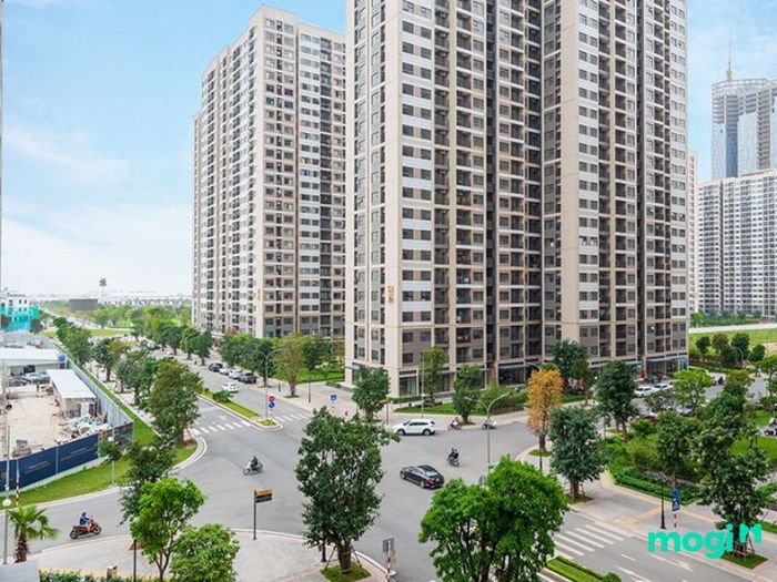 Khu đô thị này sở hữu rất nhiều cây xanh mát mẻ, mang lại không gian sống lý tưởng.