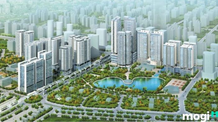 Hạ tầng thiết kế của khu đô thị Ngoại Giao Đoàn