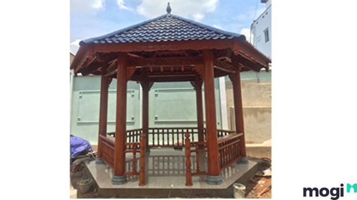 Kích thước của nhà lục giác