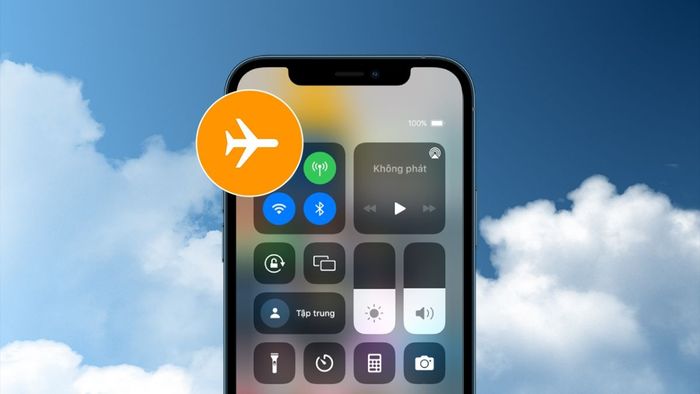 Kích hoạt và tắt chế độ máy bay để cải thiện tốc độ mạng 4G cho iPhone