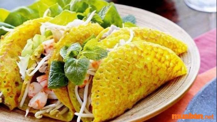 Bánh xèo – hương vị Quảng Bình không thể thiếu