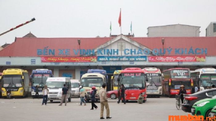 Di chuyển đến thành phố Vinh bằng xe khách