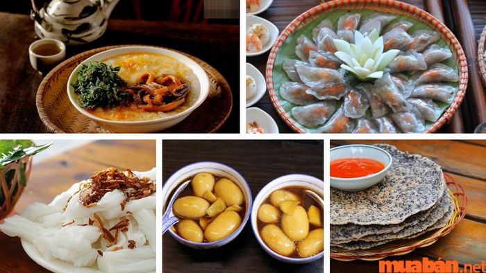 Những món ăn hấp dẫn tại Vinh
