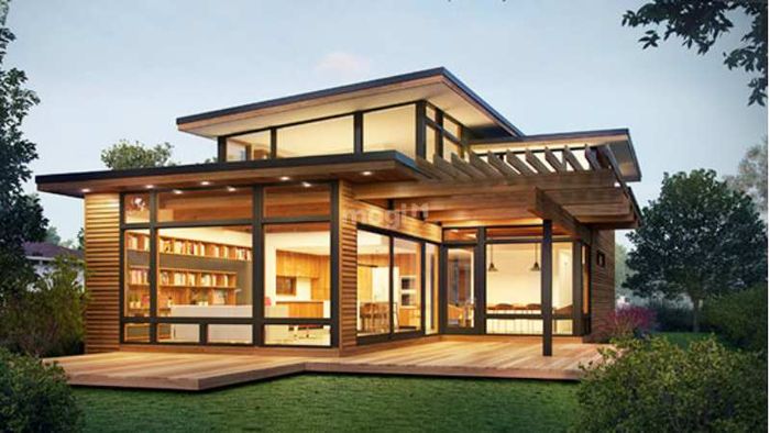 Mẫu nhà lắp ghép tiết kiệm chi phí, giá cả phải chăng