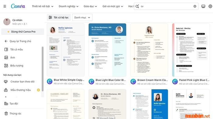 Top các trang web tạo mẫu CV xin việc online đẹp, thu hút nhà tuyển dụng