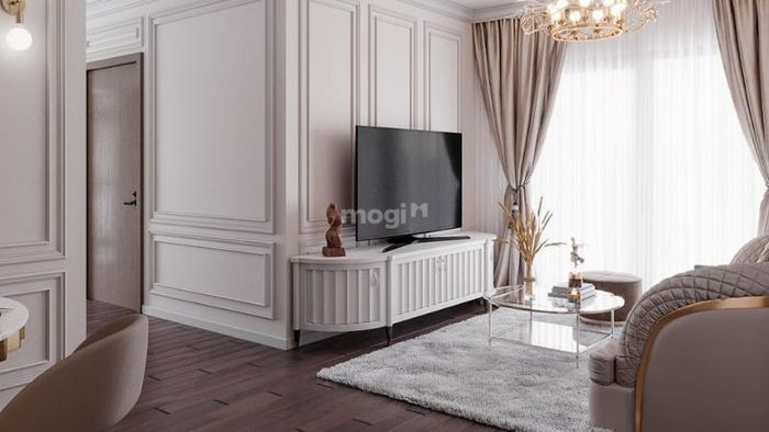 Phong cách phòng khách tân cổ điển đầy cuốn hút